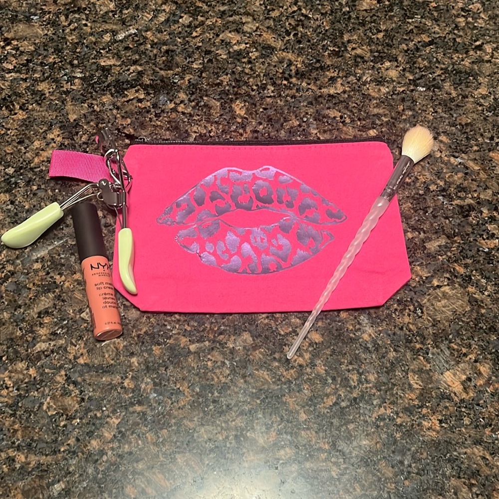 Handmade makeup bag